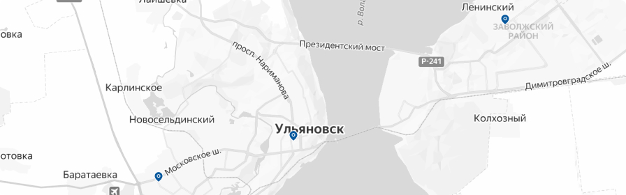 Схема офисов в Ульяновске
