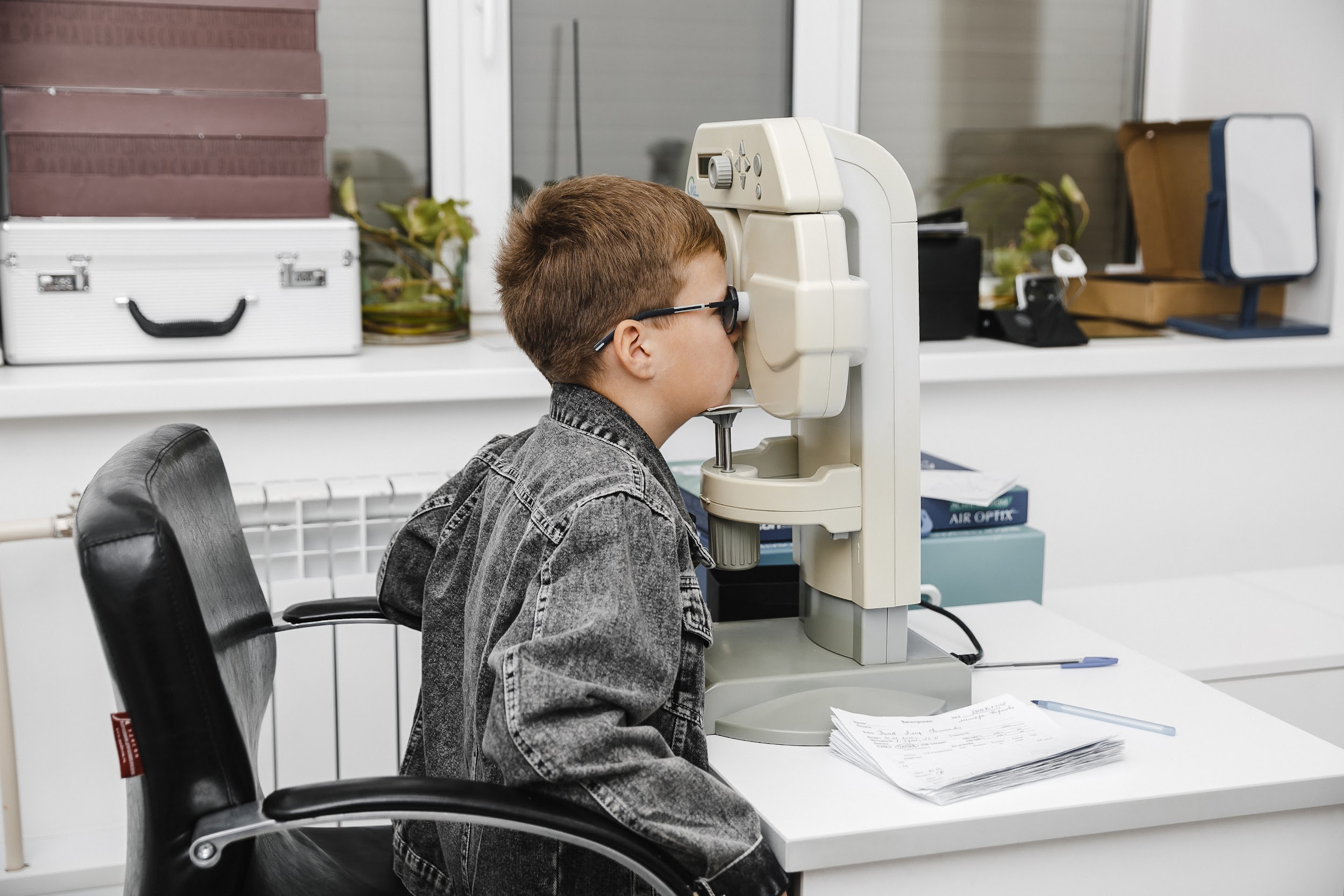 Подбор очков для детей