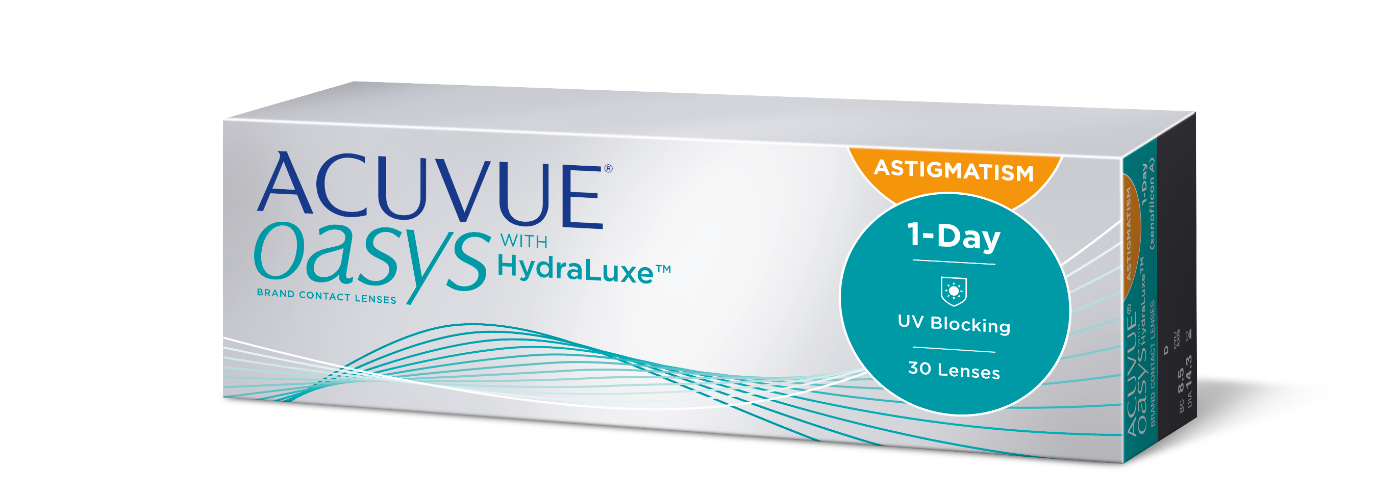 1-DAY ACUVUE OASYS WITH HYDRALUXE FOR ASTIGMATISM 