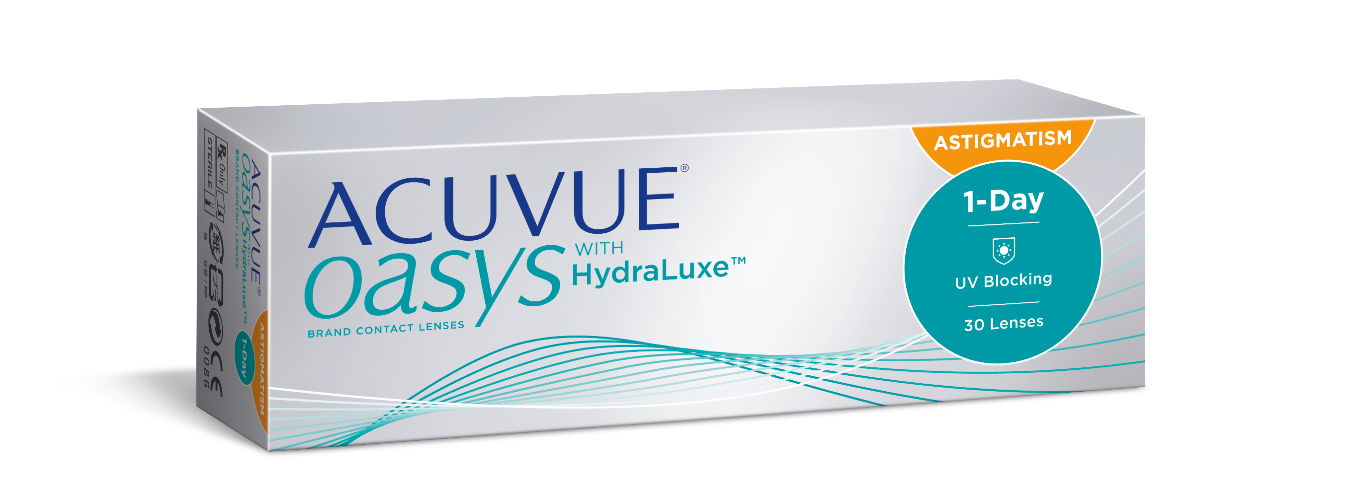 1-DAY ACUVUE OASYS WITH HYDRALUXE FOR ASTIGMATISM 