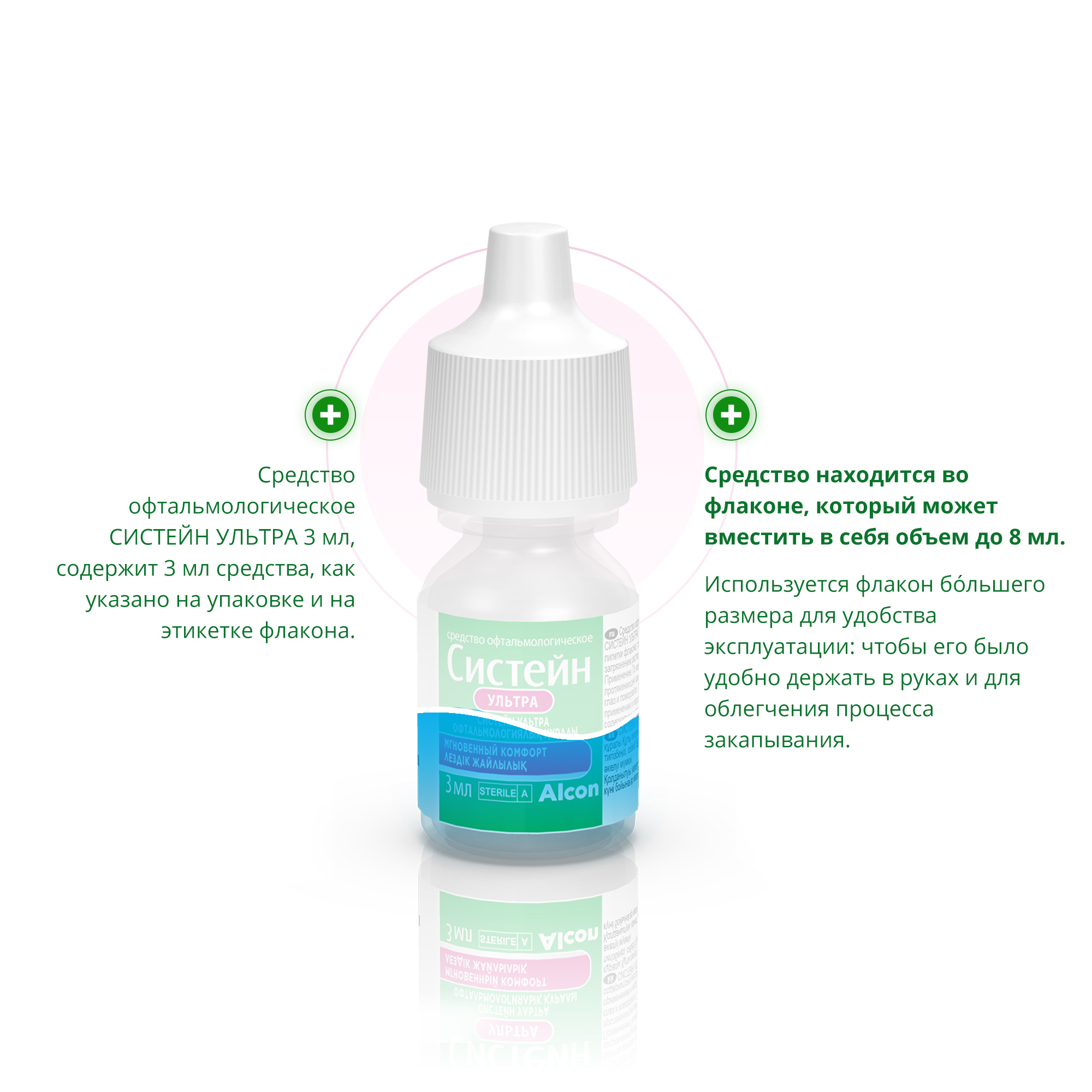 средство офтальмологическое Систейн Ультра 3 мл