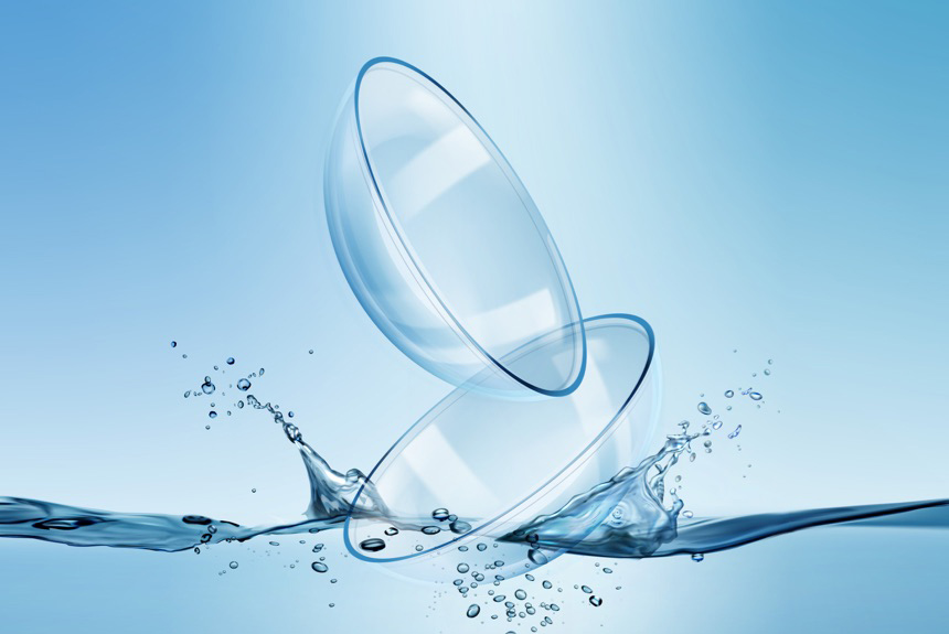 Водоградиентные линзы